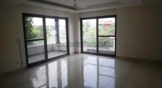 Semi Furnished Defence Colony 3 Bedroom Apartment/Flat for Rent/Lease
