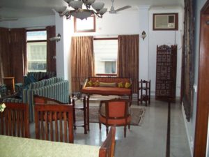 3 BHK Service Apartment Flat Vasant Vihar South Delhi Rent (4)