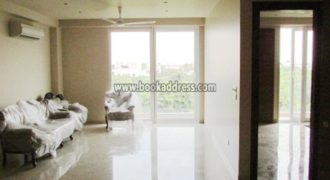 Semi Furnished South Delhi Vasant Vihar 3 BHK Apartment Flat for Rent/Lease