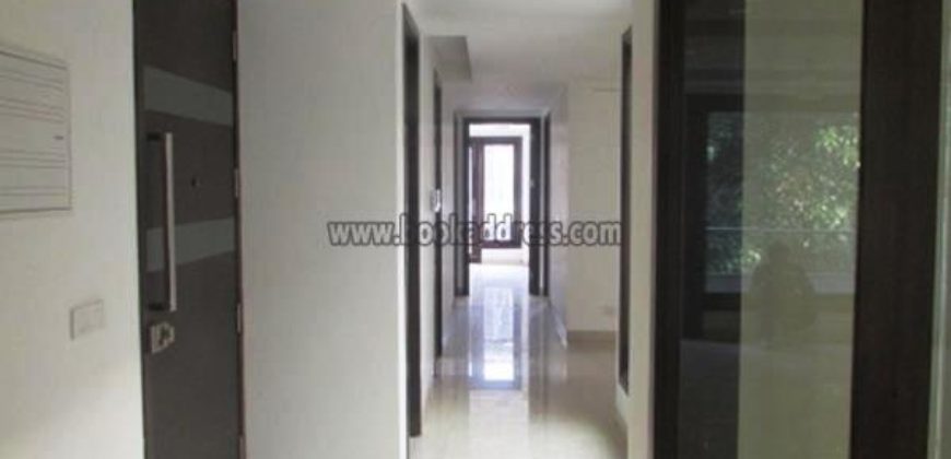 South Delhi Vasant Vihar 3 BHK Semi Furnished Apartment/Flat for Rent/Lease